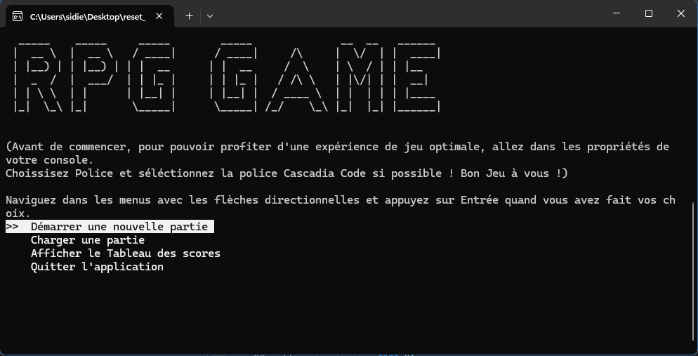 Application RPG